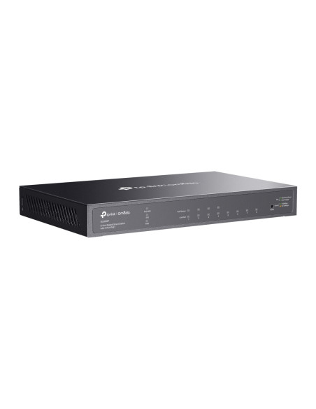 TP-Link Omada TL-SG2008P Gestito L2/L2+ Gigabit Ethernet (10/100/1000) Supporto Power over Ethernet (PoE) Nero