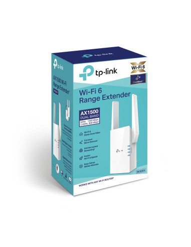 TP-Link RE505X moltiplicatore di rete Ricevitore e trasmettitore di rete Bianco 10, 100, 1000 Mbit/s