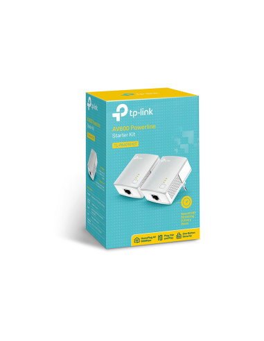 TP-Link TL-PA4010KIT 600 Mbit/s Collegamento ethernet LAN Bianco 2 pz