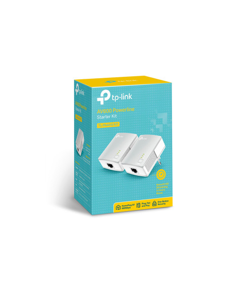 TP-Link TL-PA4010KIT 600 Mbit/s Collegamento ethernet LAN Bianco 2 pz