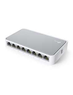 TP-Link TL-SF1008D Non gestito Fast Ethernet (10/100) Bianco 2