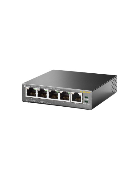TP-Link TL-SG1005P Non gestito Gigabit Ethernet (10/100/1000) Supporto Power over Ethernet (PoE) Nero