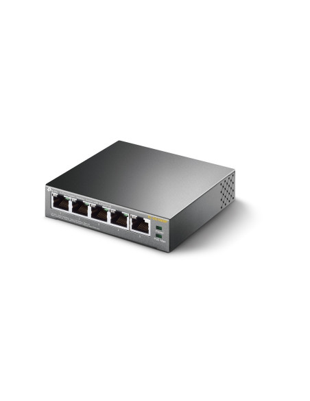 TP-Link TL-SG1005P Non gestito Gigabit Ethernet (10/100/1000) Supporto Power over Ethernet (PoE) Nero