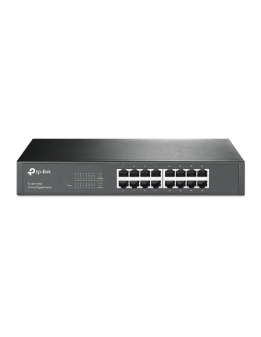 TP-Link TL-SG1016D Non gestito Gigabit Ethernet (10/100/1000) Nero