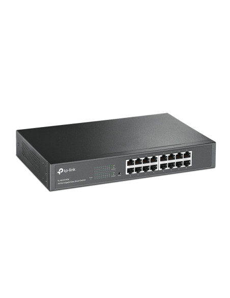 TP-Link TL-SG1016DE Gestito L2 Gigabit Ethernet (10/100/1000) 1U Nero