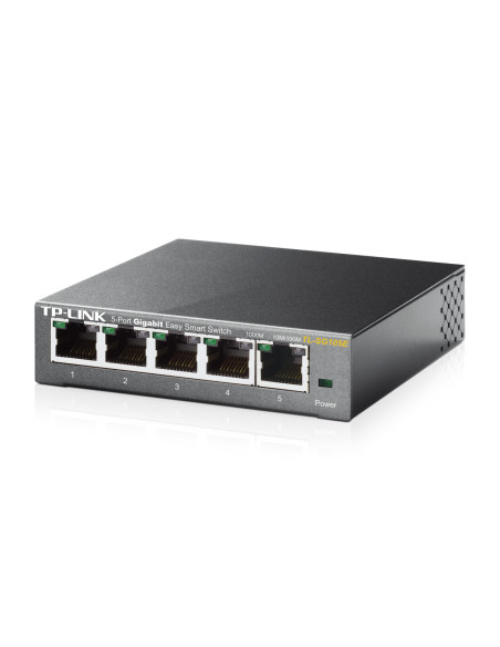 TP-Link TL-SG105E Gestito L2 Gigabit Ethernet (10/100/1000) Nero
