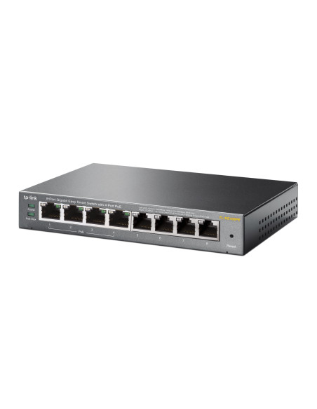 TP-Link TL-SG108PE Gestito L2 Gigabit Ethernet (10/100/1000) Supporto Power over Ethernet (PoE) Nero