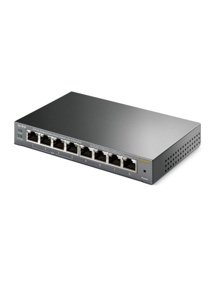 TP-Link TL-SG108PE Gestito L2 Gigabit Ethernet (10/100/1000) Supporto Power over Ethernet (PoE) Nero