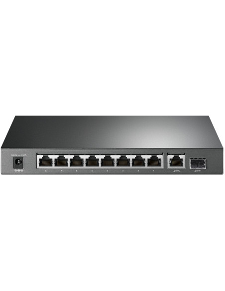 TP-Link TL-SG1210P Non gestito Gigabit Ethernet (10/100/1000) Supporto Power over Ethernet (PoE) Grigio
