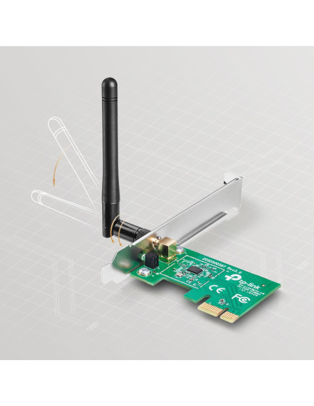 TP-Link TL-WN781ND scheda di rete e adattatore Interno WLAN 150 Mbit/s