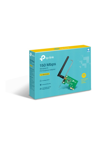 TP-Link TL-WN781ND scheda di rete e adattatore Interno WLAN 150 Mbit/s