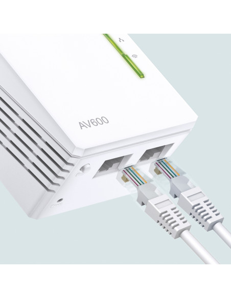 TP-Link TL-WPA4220 600 Mbit/s Collegamento ethernet LAN Wi-Fi Bianco 1 pz