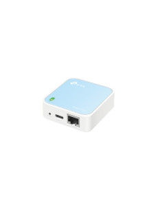 TP-Link TL-WR802N router wireless Fast Ethernet Banda singola (2.4 GHz) Blu, Bianco 2