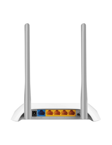 TP-Link TL-WR850N router wireless Fast Ethernet Banda singola (2.4 GHz) Grigio, Bianco