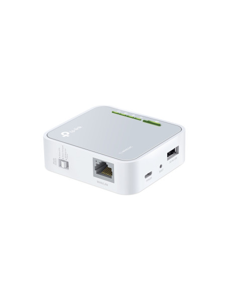 TP-Link TL-WR902AC router wireless Fast Ethernet Dual-band (2.4 GHz/5 GHz) 4G Bianco