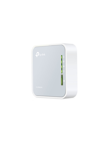 TP-Link TL-WR902AC router wireless Fast Ethernet Dual-band (2.4 GHz/5 GHz) 4G Bianco
