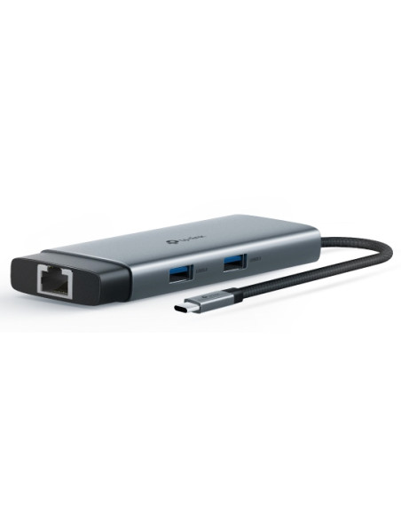 TP-Link UH6120C hub di interfaccia USB tipo-C Grigio