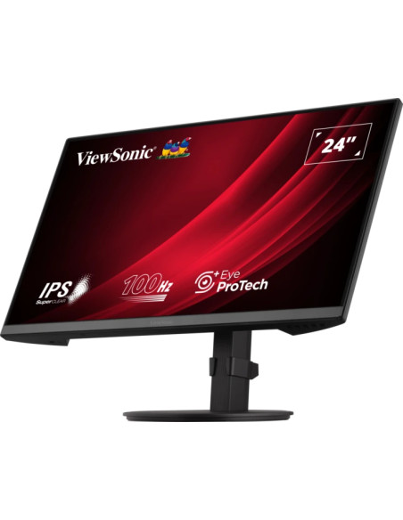 Viewsonic VA VA2408-HDJ Monitor PC 61 cm (24") 1920 x 1080 Pixel Full HD LED Nero