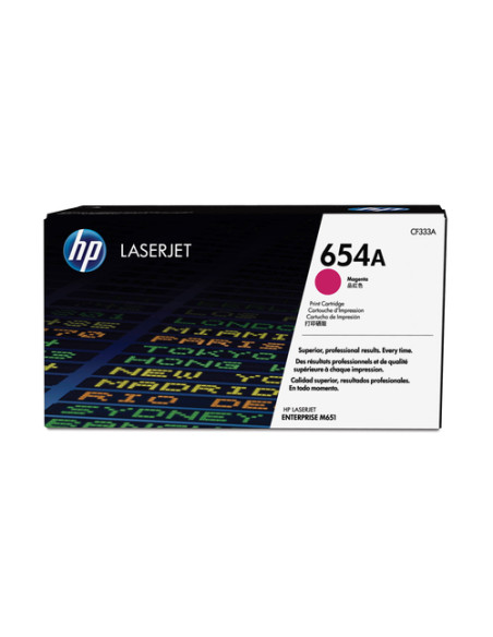 HP Cartuccia Toner originale magenta LaserJet 654A