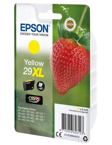 Epson Strawberry Cartuccia Fragole Giallo Inchiostri Claria Home 29XL