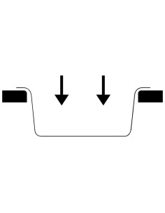 Lavello da Cucina con Foro Troppopieno Beige in Granito