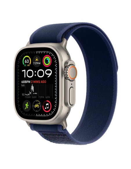APPLE WATCH ULTRA 2 GPS + CELLULAR 49MM NATURAL TITANIUM CASE WITH BLUE TRAIL LOOP - S/M