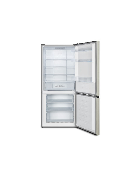 Hisense RB372N4AC2 frigorifero con congelatore Libera installazione 292 L E Acciaio inox