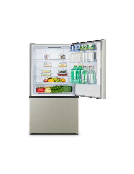 Hisense RB372N4AC2 frigorifero con congelatore Libera installazione 292 L E Acciaio inox