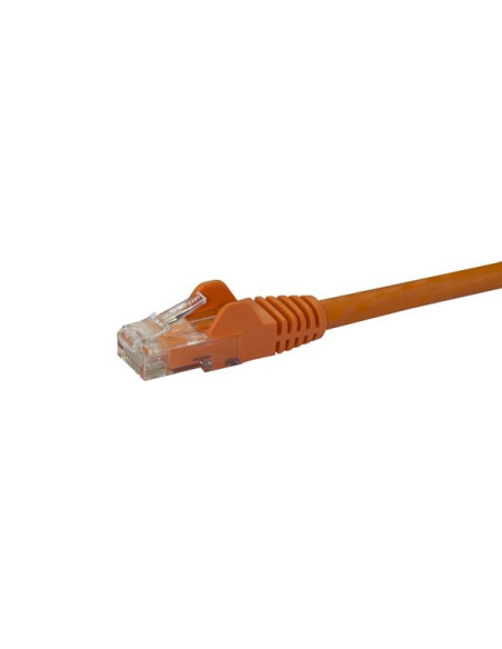 StarTech.com N6PATC10MOR cavo di rete Arancione 10 m Cat6 U/UTP (UTP)