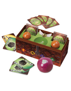 Wizarding World Games Harry Potter Caccia al Boccino d'oro, gioco di Quidditch da tavola per streghe, maghi e Babbani, gioco per 2