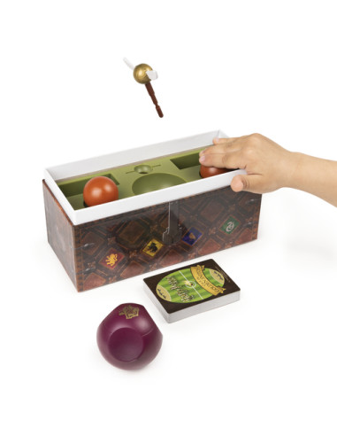 Wizarding World Games Harry Potter Caccia al Boccino d'oro, gioco di Quidditch da tavola per streghe, maghi e Babbani, gioco per