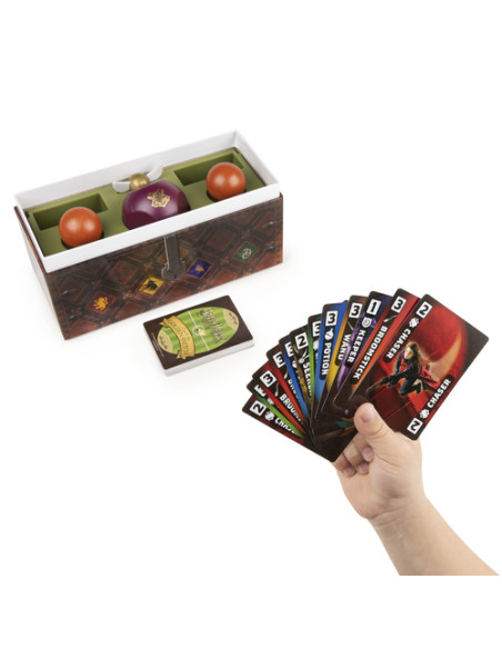 Wizarding World Games Harry Potter Caccia al Boccino d'oro, gioco di Quidditch da tavola per streghe, maghi e Babbani, gioco per