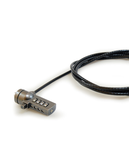 Conceptronic CNBCOMLOCK18 cavo di sicurezza Nero 1,8 m