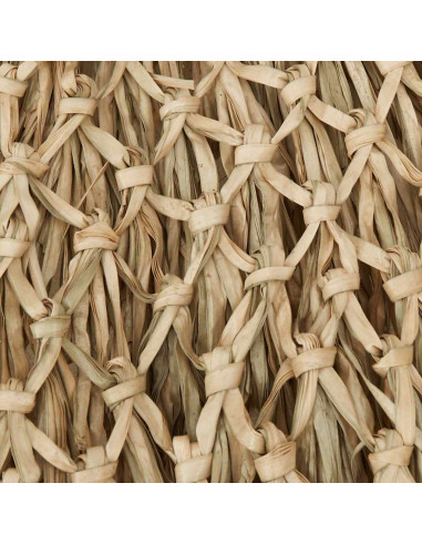 Ombrello Tiki con Baldacchino a Foglia di Banana 150 cm Bambù