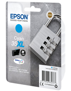 Epson Padlock Singlepack Cyan 35XL DURABrite Ultra Ink 2