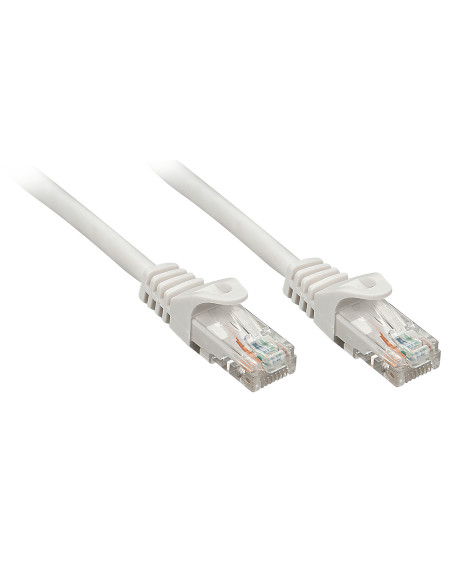 Lindy RJ-45/RJ-45 Cat6 2m cavo di rete Grigio U/UTP (UTP)