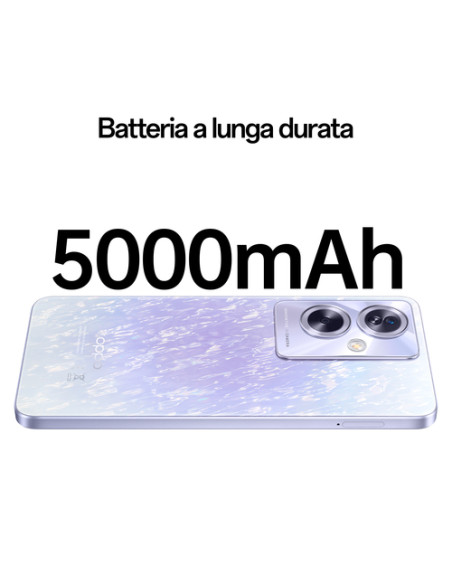 OPPO A79 5G Smartphone, AI Doppia fotocamera 50+2MP, Selfie 8MP, Display 6.72” 90HZ LCD FHD+, 5000mAh, RAM 8(Esp4GB/6GB/8GB)+R