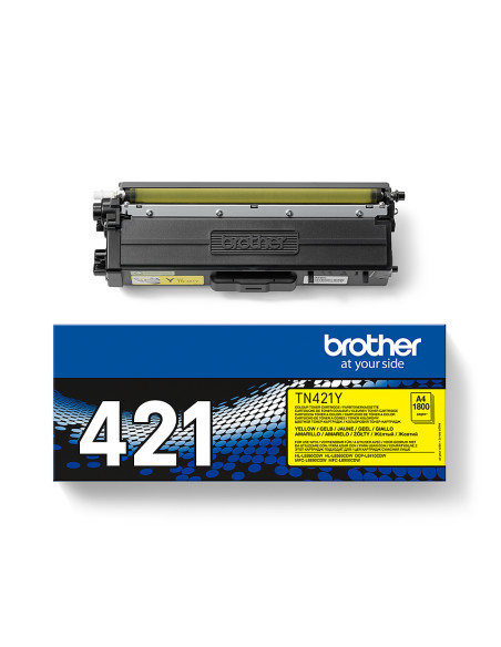 Brother TN-421Y cartuccia toner 1 pz Originale Giallo