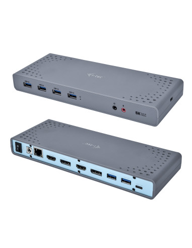 i-tec USB 3.0 / USB-C / Thunderbolt 3 Dual Display Docking Station