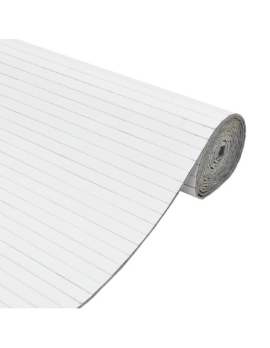 Divisorio Ambienti Bianco 165x600 cm in Bambù