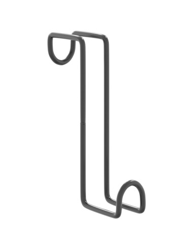 Supporti Briglie 3 pz in Acciaio Nero