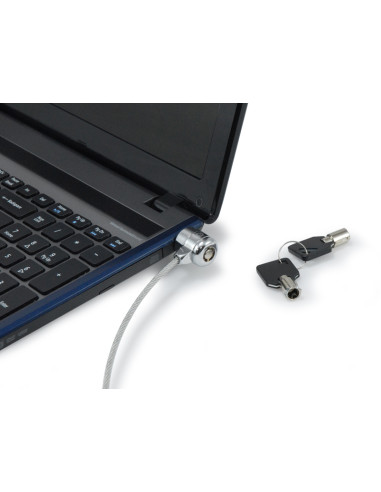 Conceptronic CNBSLOCK15 cavo di sicurezza Argento 1,5 m