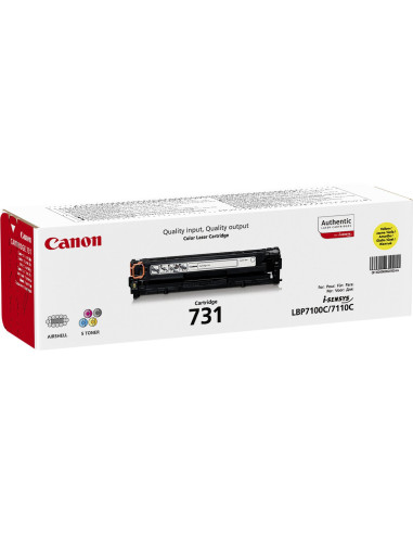 Canon 731 cartuccia toner 1 pz Originale Giallo