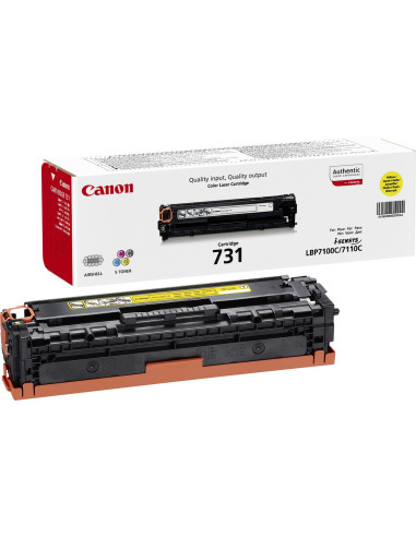 Canon 731 cartuccia toner 1 pz Originale Giallo