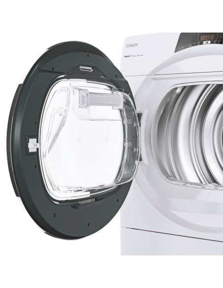 Candy RapidÓ ROE H10A2TCEX-S asciugatrice Libera installazione Caricamento frontale 10 kg A++ Bianco