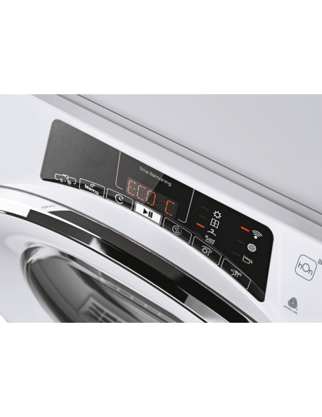 Candy RapidÓ , Asciugatrice 9 KG, Classe E, Bianco, Vapore, Wi-Fi, ROE H9A2TCEX-S