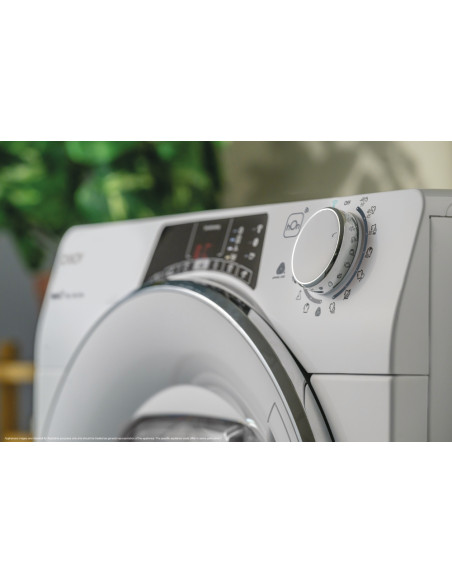 Candy RapidÓ , Asciugatrice 9 KG, Classe E, Bianco, Vapore, Wi-Fi, ROE H9A2TCEX-S