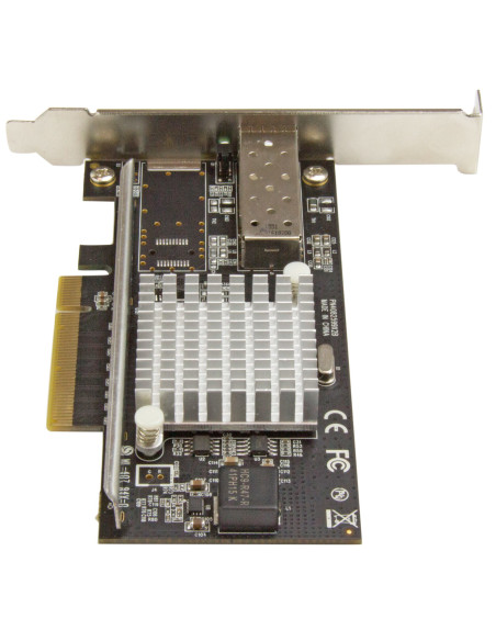 StarTech.com Scheda di rete PCIe ad 1 porta 10G Open SFP+ con Chip Intel - MM/SM