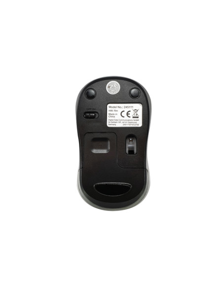 Equip 245113 mouse Ufficio Ambidestro RF Wireless Ottico