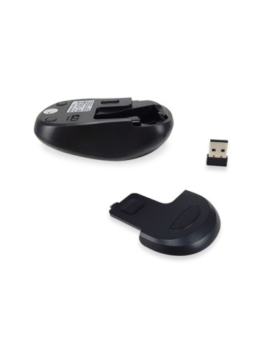 Equip 245113 mouse Ufficio Ambidestro RF Wireless Ottico